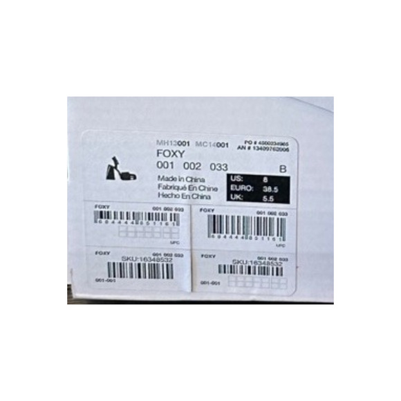 Call It Spring Foxy Platform High Heels Flared Block Rhinestone Black Size 8B - Picture 10 of 10